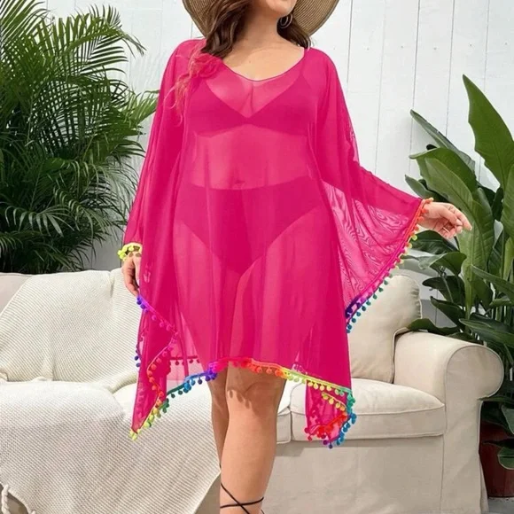 ๐ Pom Pom Coverup ๐ - Picture 2 of 4